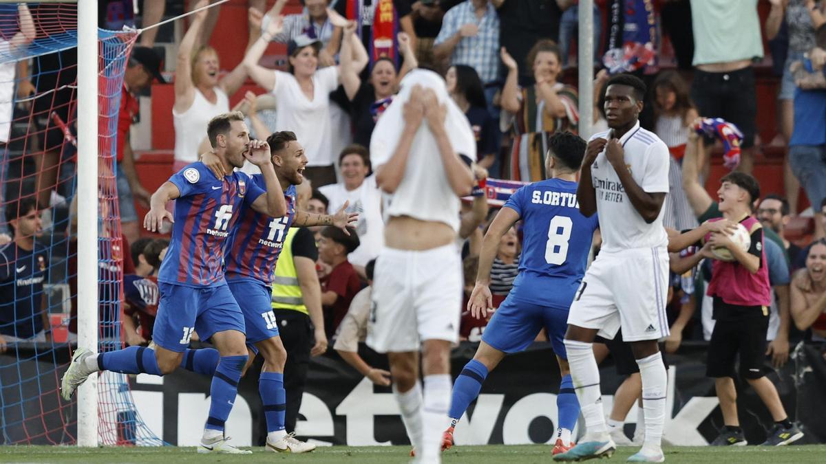 Archivaufnahme eines Spiels der Castilla, der zweiten Mannschaft von Real Madrid.