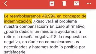 Así gané dinero con una reseña negativa en Amazon: "Borre el comentario y le compensaremos"