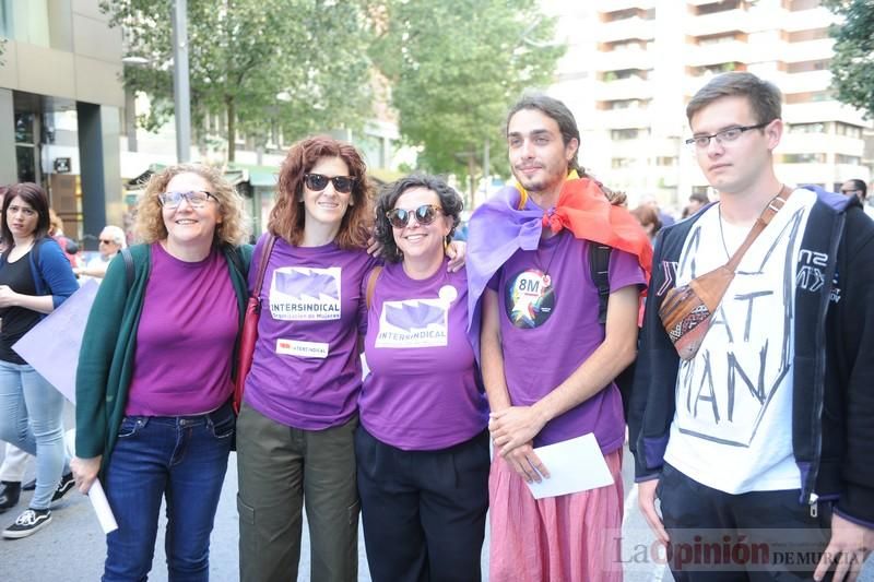 Manifestación contra la violencia patriarcal en Murcia