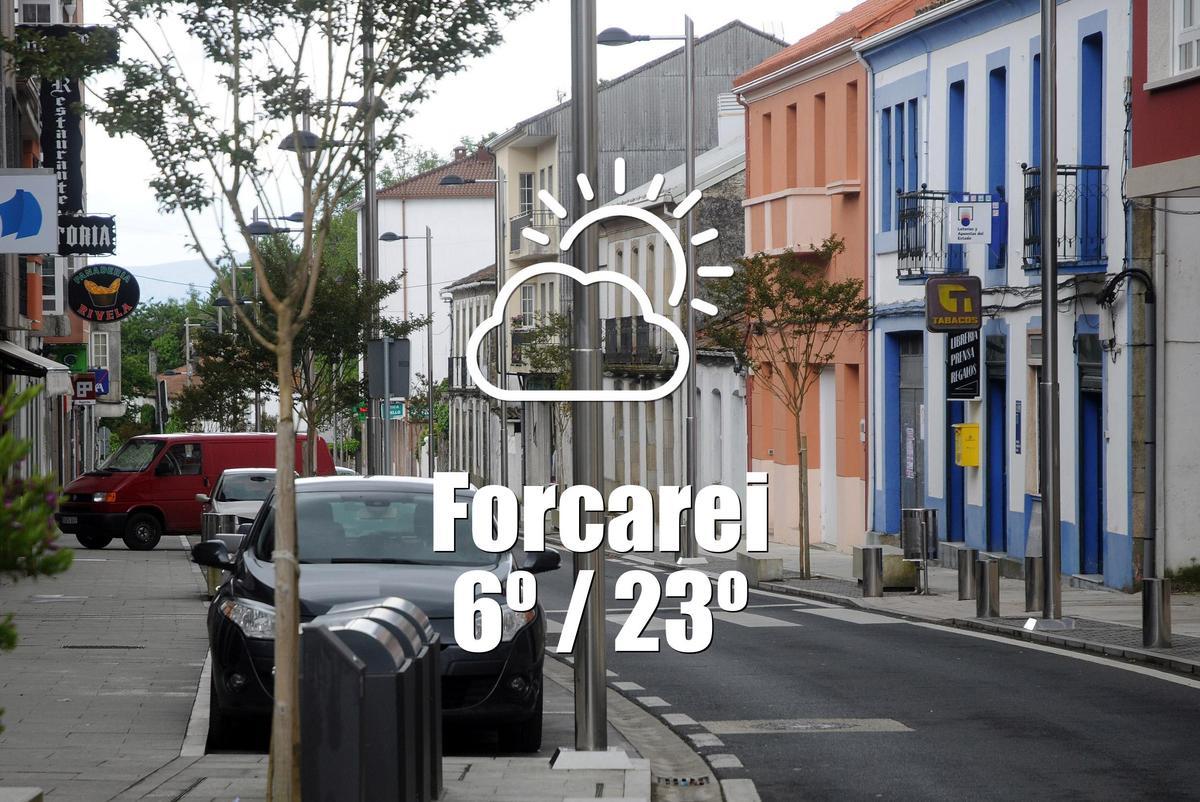 El tiempo en Forcarei: previsión meteorológica para hoy, domingo 5 de abril
