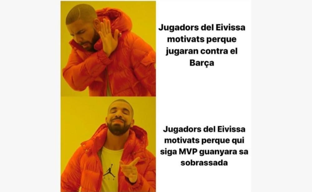Memes sobre el partido UD Ibiza - FC Barcelona