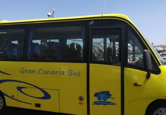 Traslado de inmigrantes a Las Palmas de Gran Canar