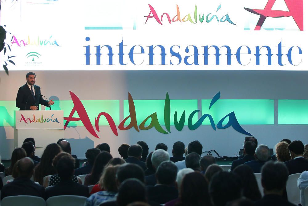 Presentación de la campaña 'Andalucía, intensamente', en la Aduana