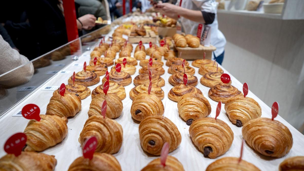 Croissants i altres pastes en la darrera edició del Madrid Fusion, fa uns dies.
