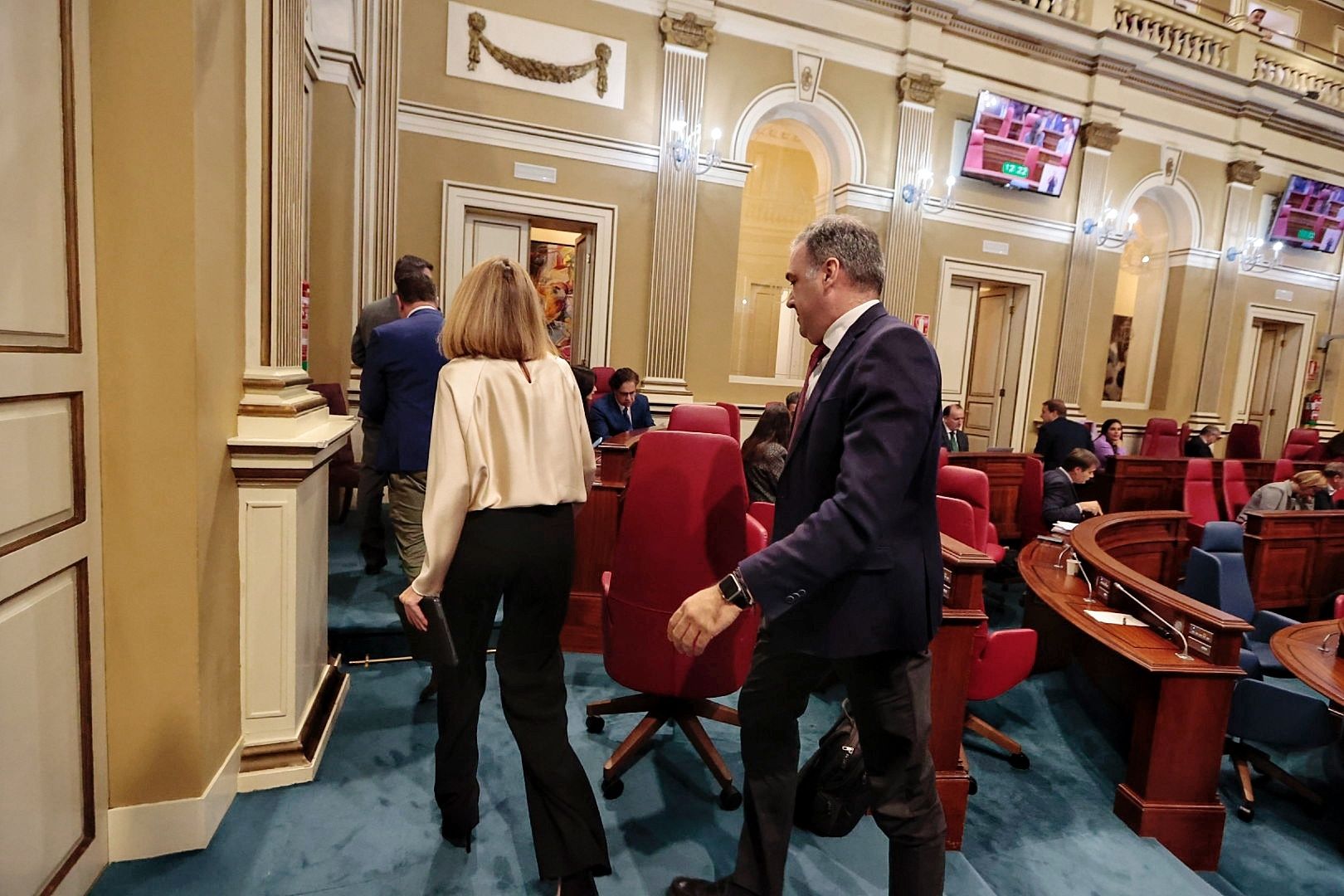 El pleno del Parlamento de Canarias celebra el debate final del proyecto de ley de presupuestos de la Comunidad Autónoma para 2023