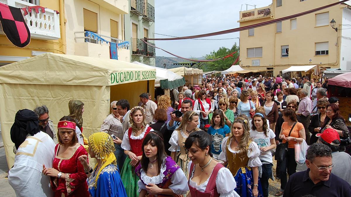 El Mercado Medieval vuelve este fin de semana a las calles de Segorbe.