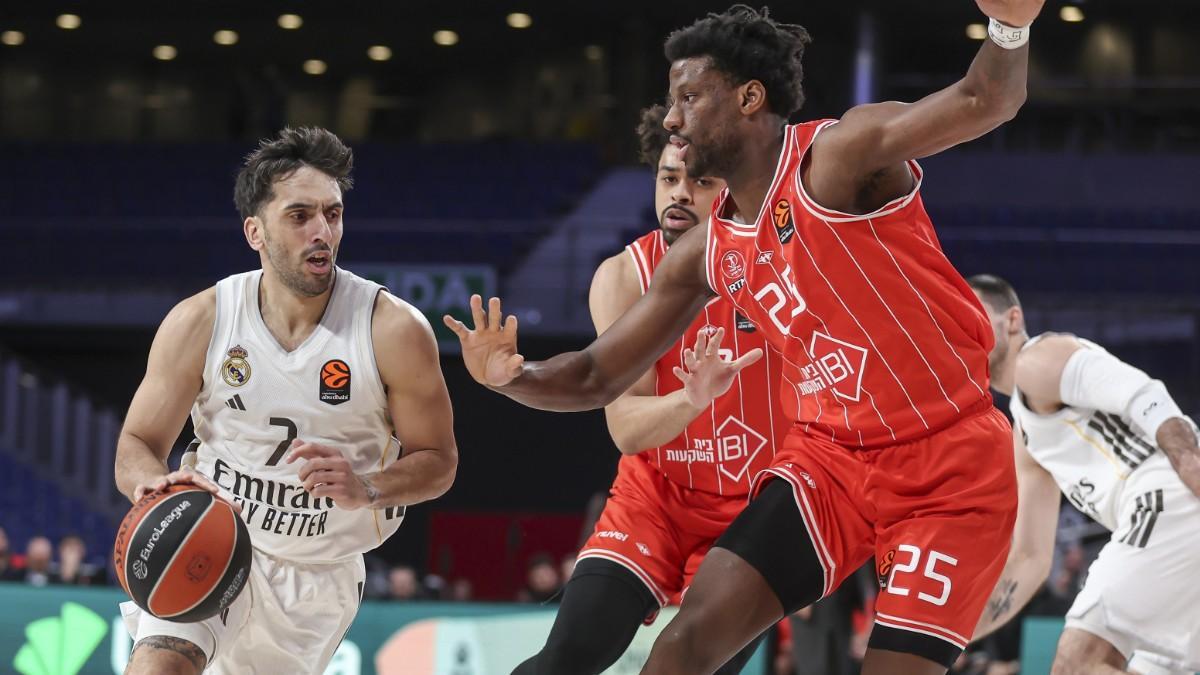 Real Madrid y Hapoel Tel Aviv se enfrentan en el play-off de la Euroliga