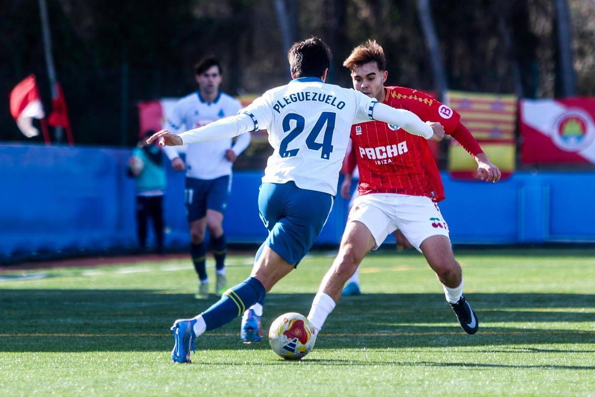 Todas las imágenes de la caída de la SD Ibiza ante Espanyol B