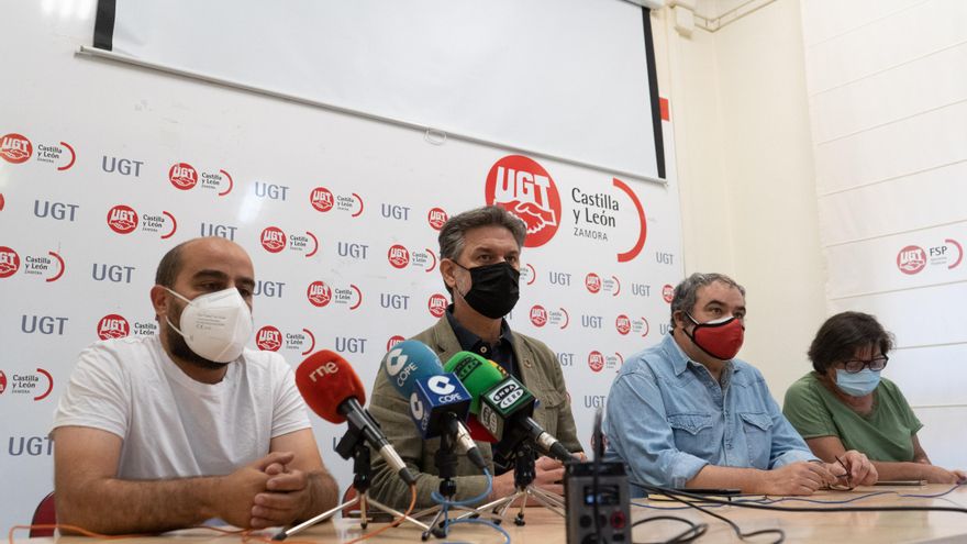 UGT y PSOE denuncian en Zamora las malas condiciones laborales de los trabajadores forestales