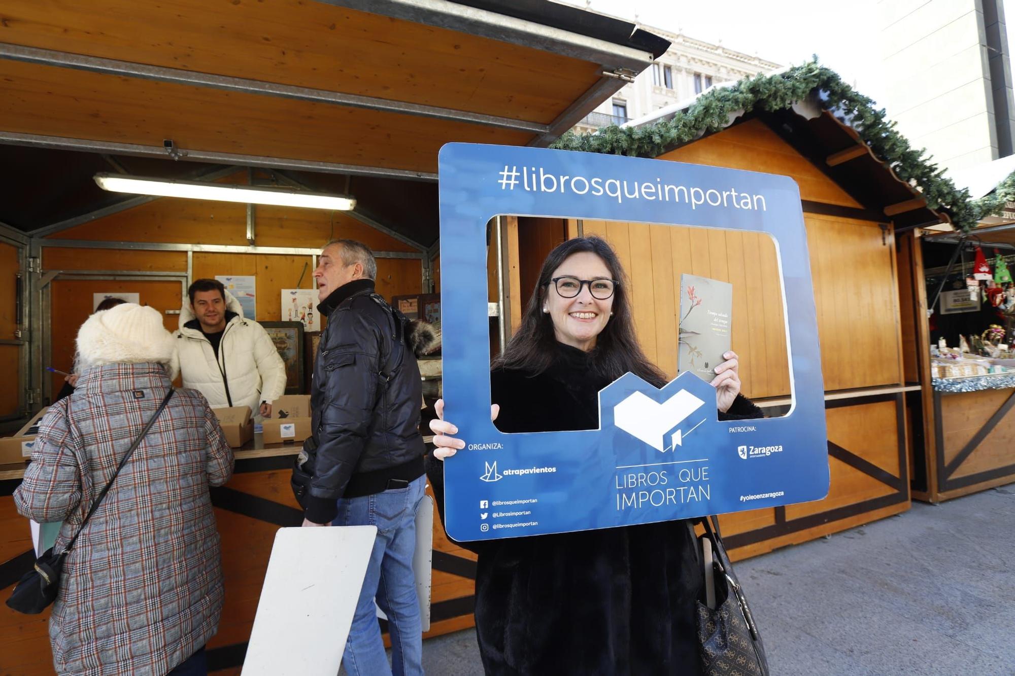 Inauguración Libros que importan en la Plaza del Pilar