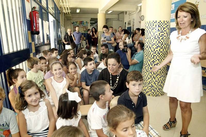 Primer día de cole en Córdoba