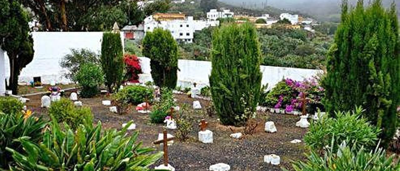 Cementerio en Caideros.
