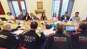 Junta local de Seguridad de Reus, este viernes.