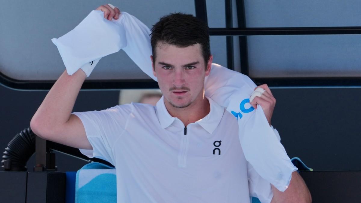 Joao Fonseca, durante el partido