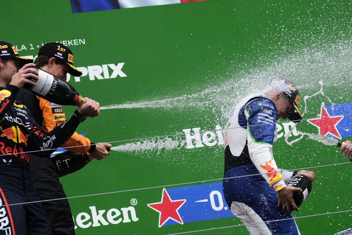 La carrera del GP de los Países Bajos, en imágenes.