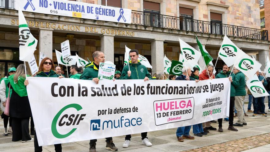 CSIF de Zamora alerta de que las aseguradoras de Muface no cumplen