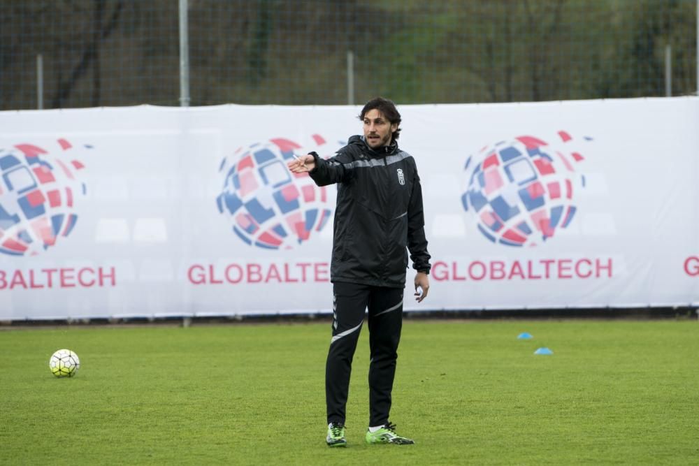 Entrenamiento del Real Oviedo