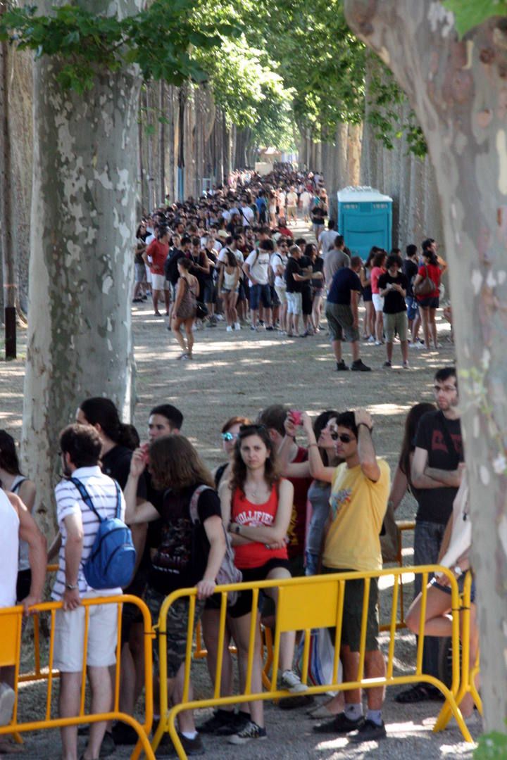 Primer dia del càsting de «Joc de Trons» a Girona