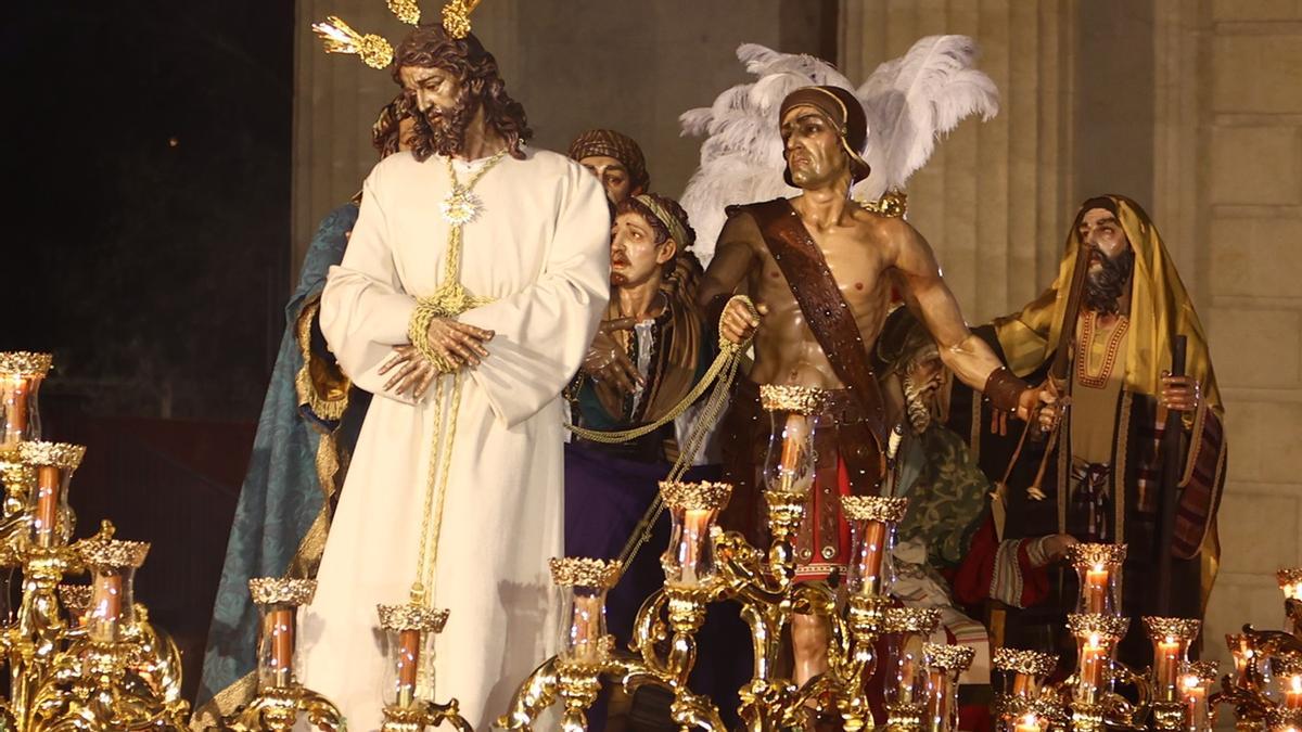 Nuestro Padre Jesús del Silencio quedará expuesto en besamanos este domingo por la tarde.