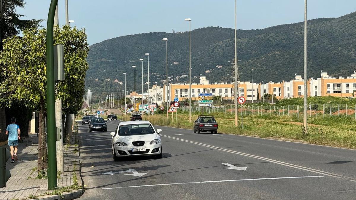 La avenida de la Arruzafilla formará parte del trazado de la ronda Norte.