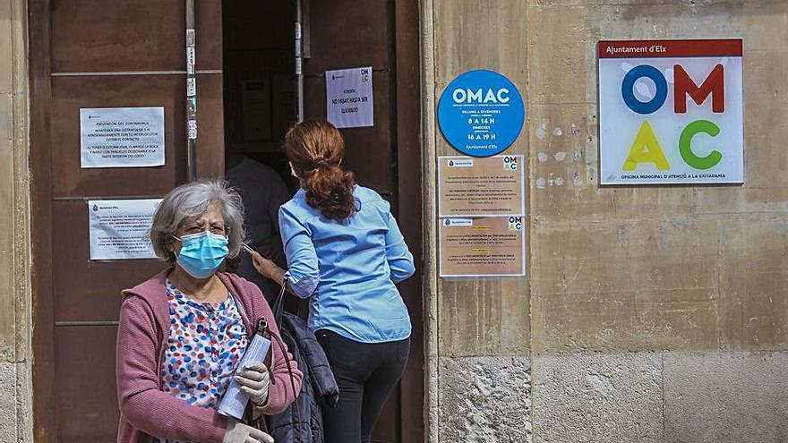 Dependencias de la OMAC situadas en el centro de Elche. | ANTONIO AMORÓS