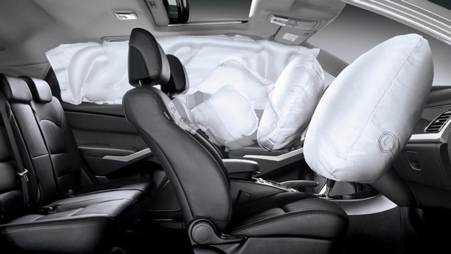 ¿Qué tipos de airbags existen en un coche?