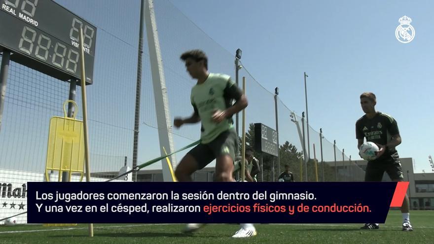 El Real Madrid sigue los preparativos para el inicio liguero ante Osasuna