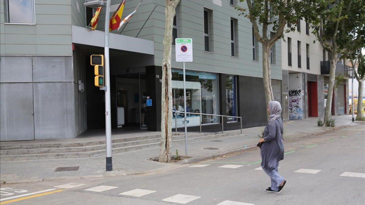 La calle de Pamplona, 114, donde un hombre ha sido apuñalado