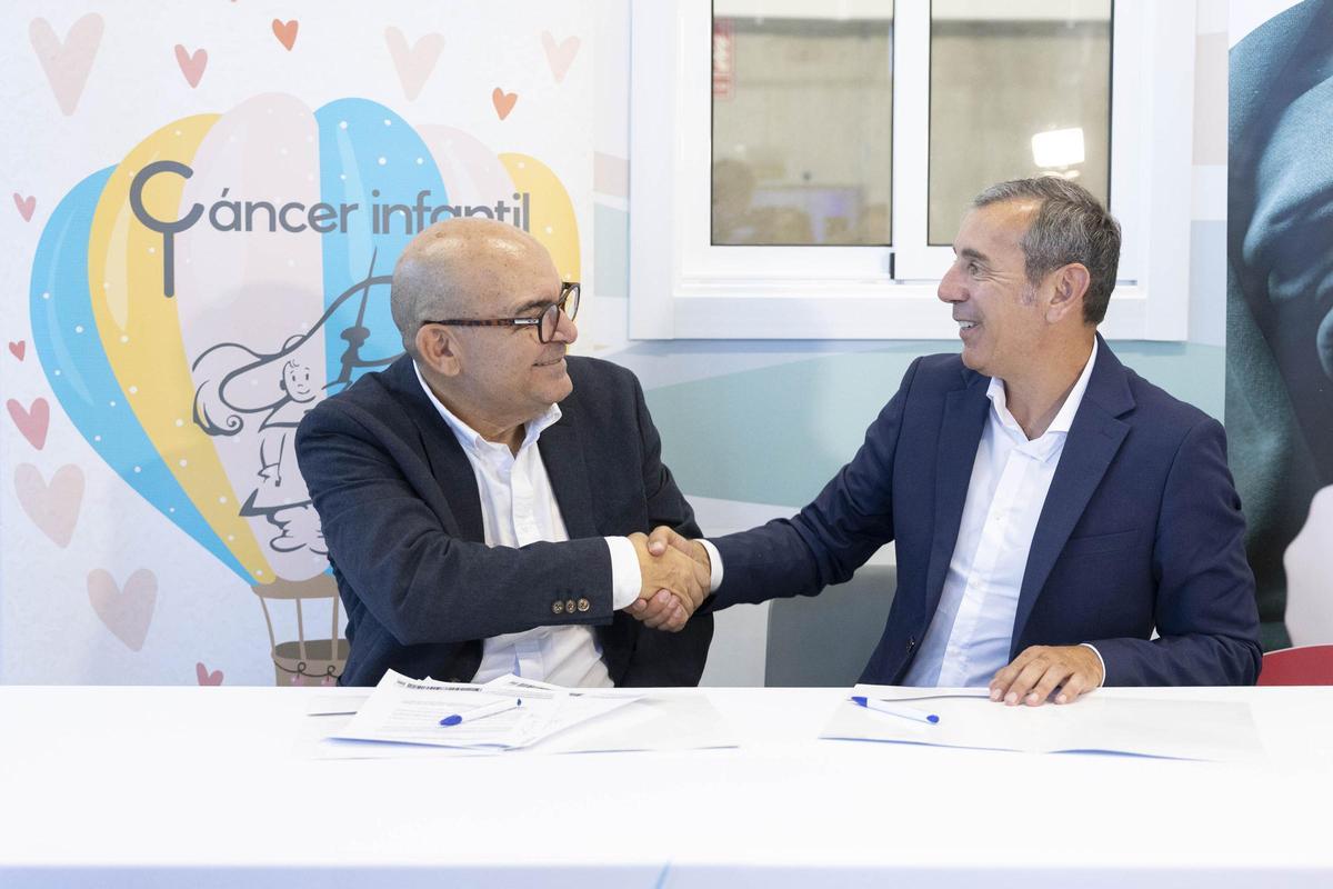 Firma de convenio de colaboración de la Fundación Pequeño Valiente y la Dirección general de Hemodonación y Hemoterapia del Servicio Canario de Salud