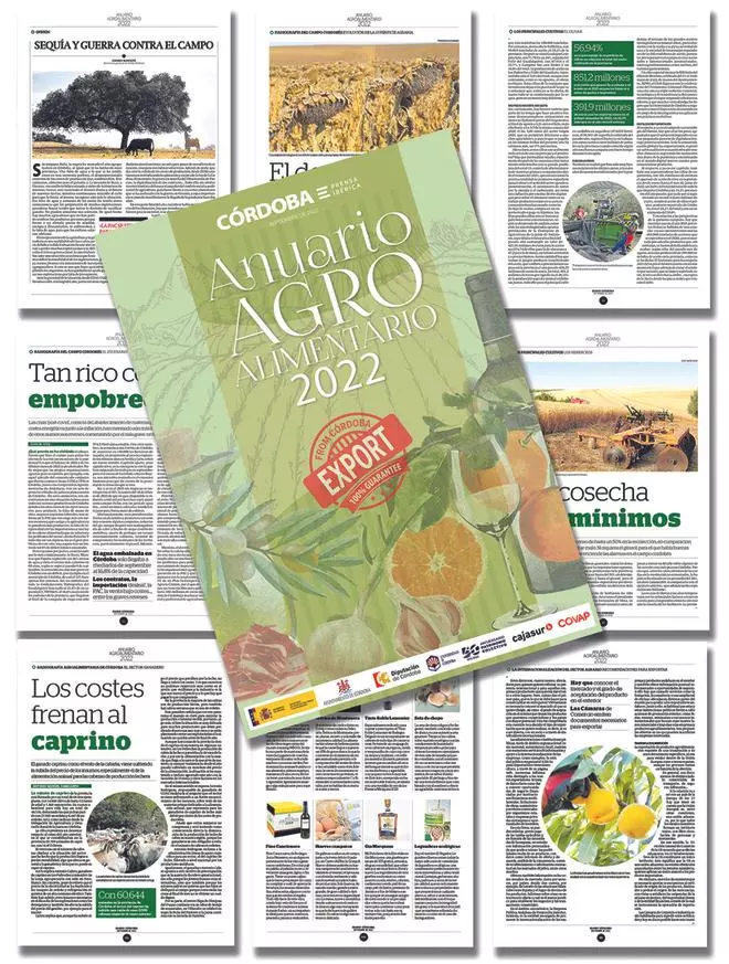 El 'Anuario Agroalimentario' profundiza en la expansión de las exportaciones en un año de altos costes y muy seco