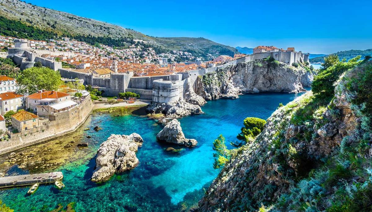 Vista panorámica de Dubrovnik