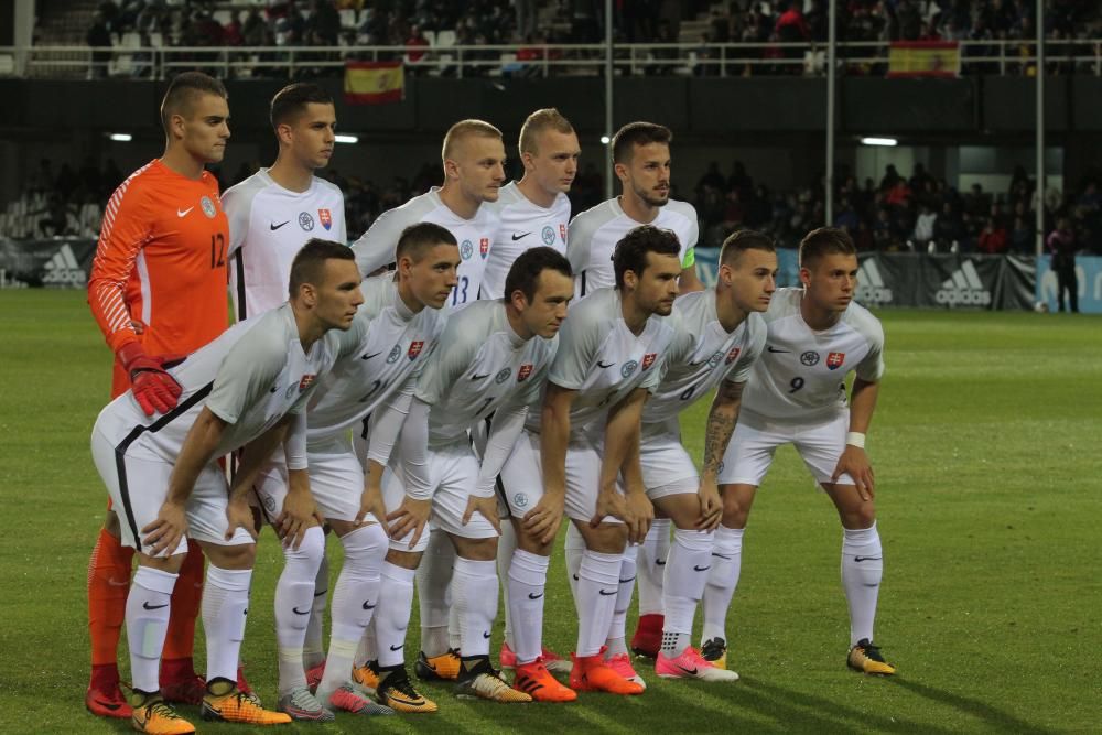 España-Eslovaquia sub-21 en Cartagena