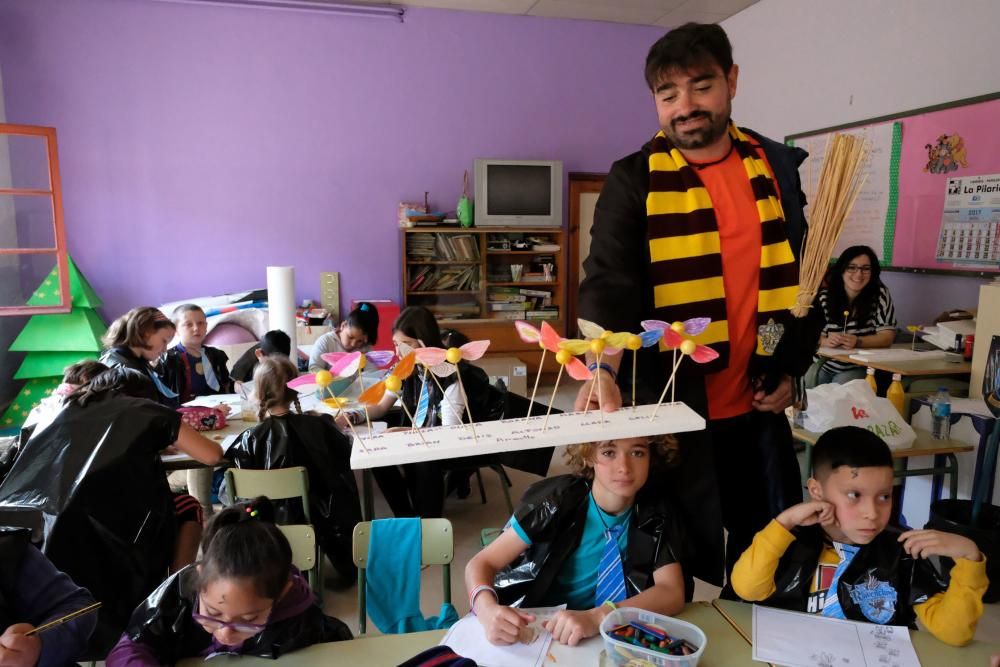 Alumnos del Teodoro Cuesta celebran el día del libro.