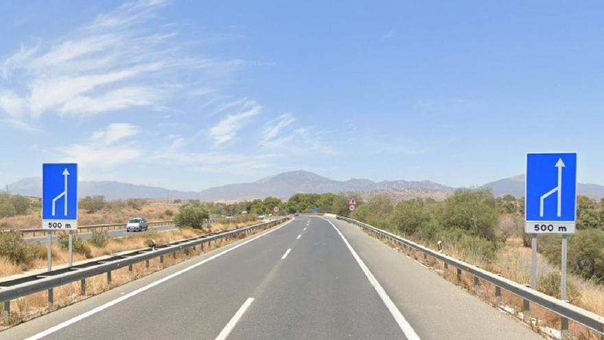 La Junta licitará este año las obras de conversión del tramo de la A-357 Casapalma-Cerralba en autovía