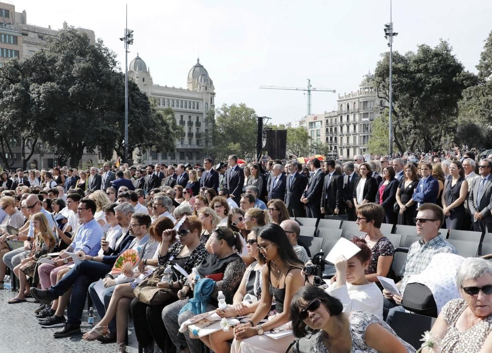 Actos de homenaje por las víctimas del 17-A