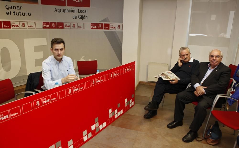 Asamblea extraordinaria del PSOE de Gijón