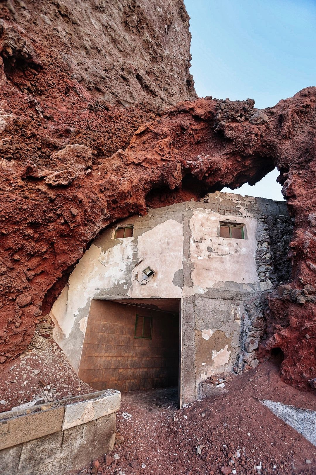 Visita de Pedro Martín a Los Roques de Fasnia