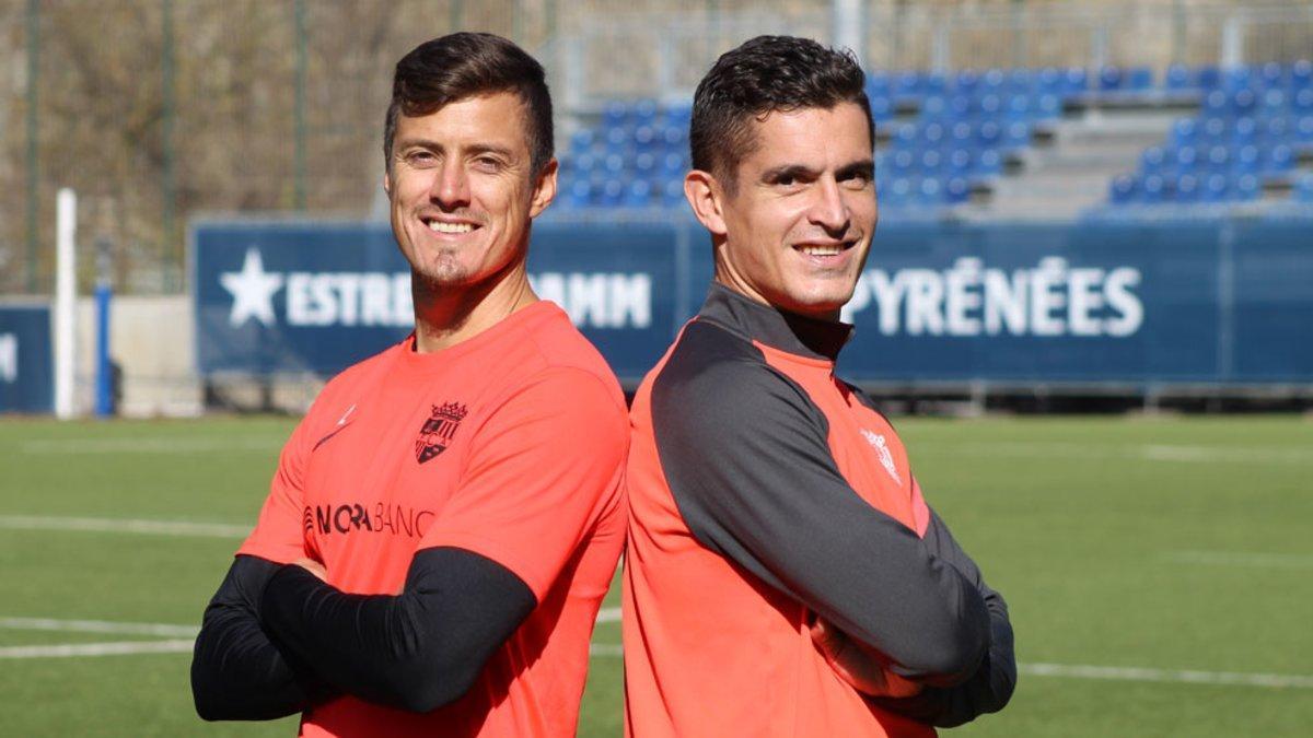 Martín Mantovani y Marc Pedraza fueron 'reclutados' esta temporada por Gerard Piqué para el FC Andorra