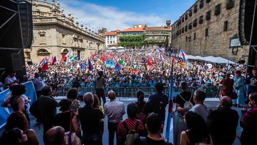 Manifestación do BNG polo Día Nacional de Galicia