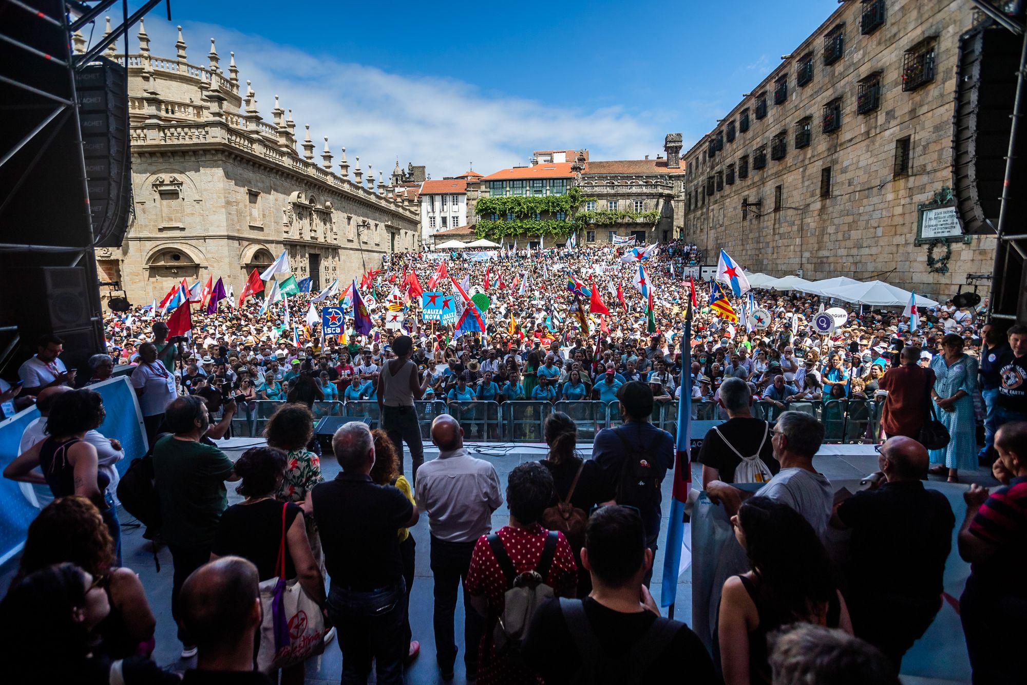 Manifestación do BNG polo Día Nacional de Galicia