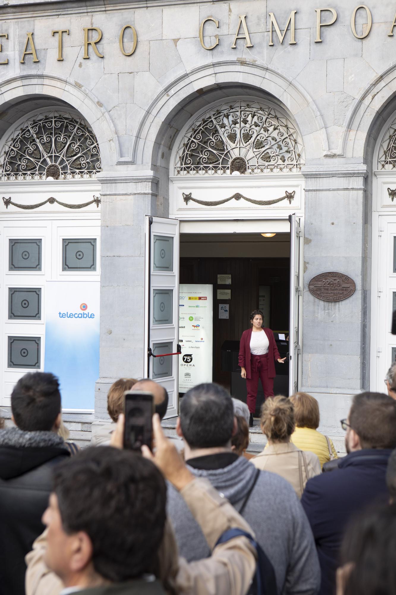 Entrega de la Medalla de Oro de la ciudad a la Fundación Ópera de Oviedo