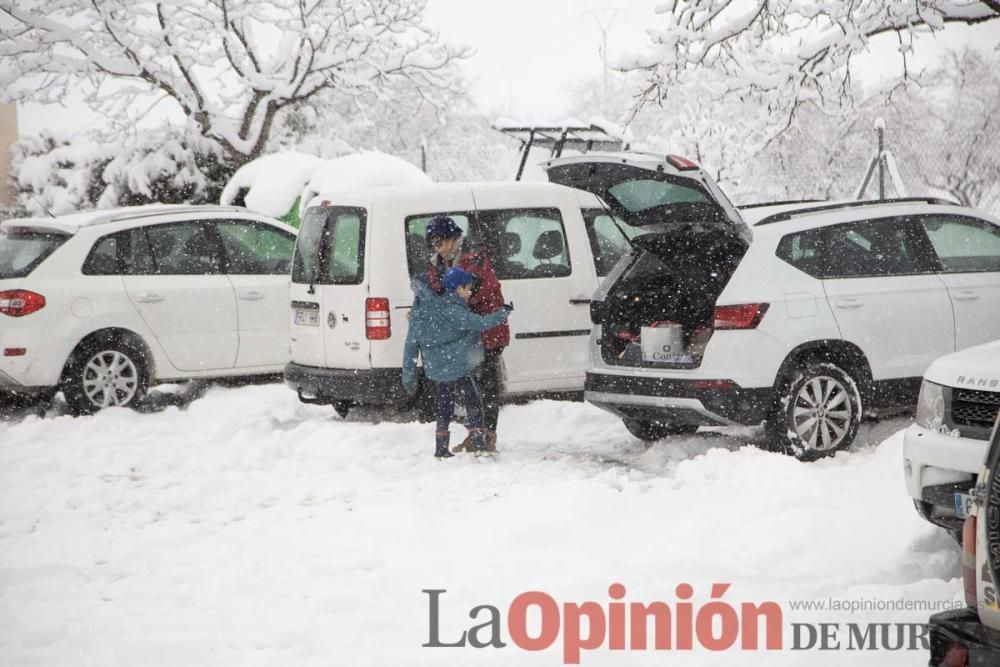 Nieve en el Noroeste de la Región