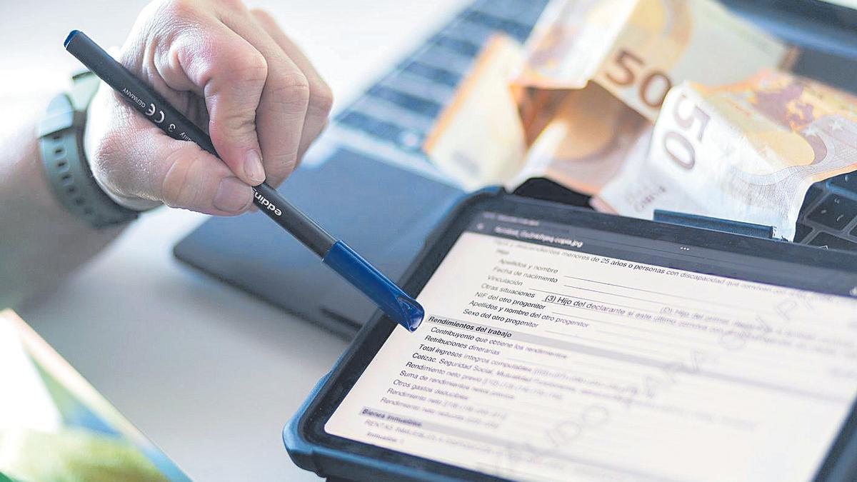 Un contribuyente ante la declaración de la Renta