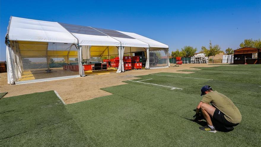 La pista del hípico de Cáceres abrirá finalmente el fin de semana que viene