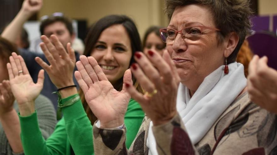 La diputada de Unidas Podemos por Baleares en el Congreso, Antonia Jover.