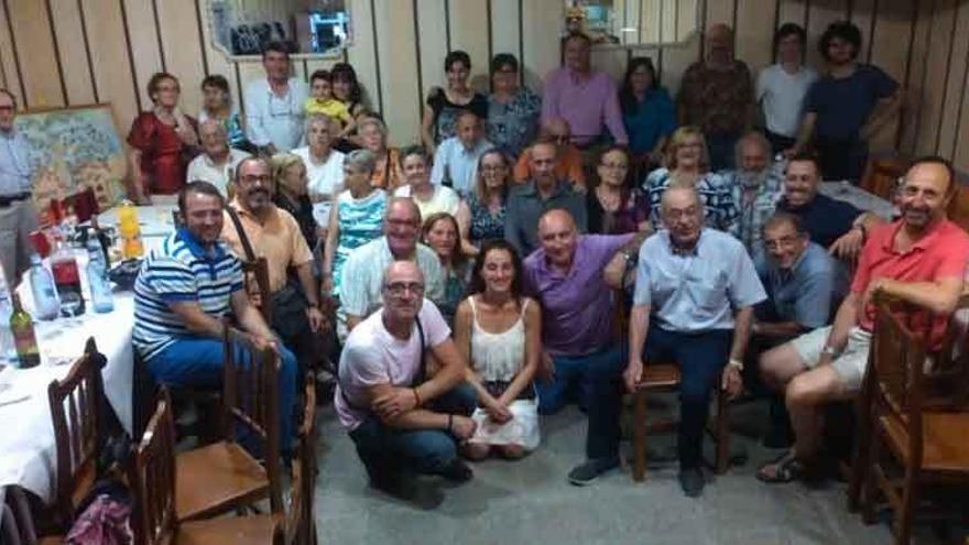 Reencuentro de los miembros de la familia Galán Pérez en la ciudad