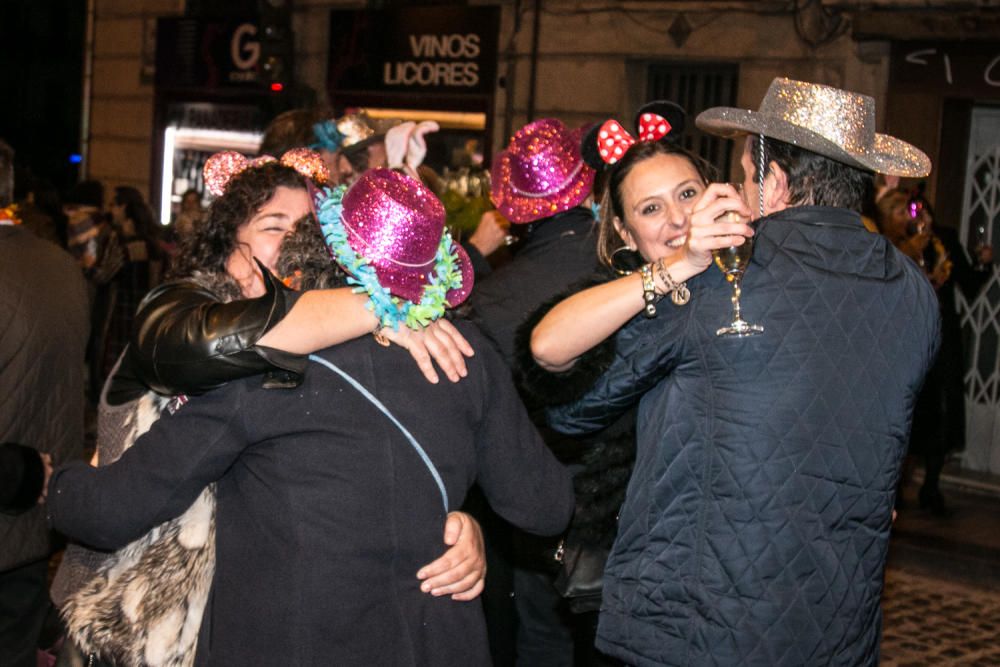 Fiesta para despedir el año en Alcoy