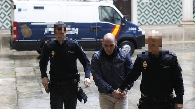 Miguel Lázaro Salinas cuando fue juzgado en 2014 por el homicidio de su amigo Gustavo Ortega en el parque del Tío Jorge, el 30 de junio de 2013.