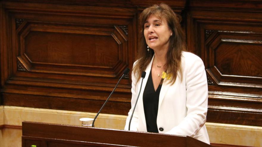 Laura Borràs en una imatge d&#039;arxiu