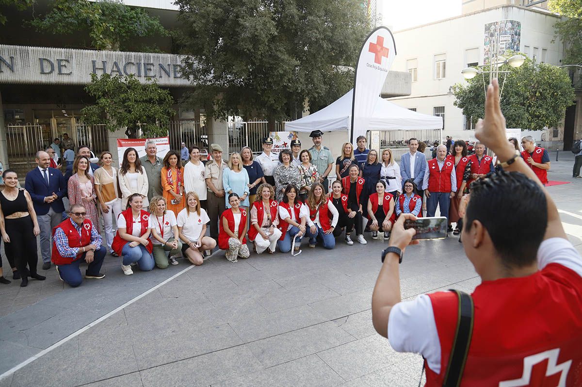 Cruz Roja Córdoba un Día de la Banderita muy ecológico